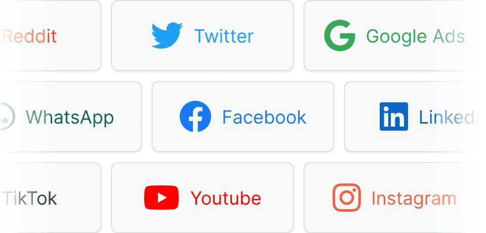 social media icons