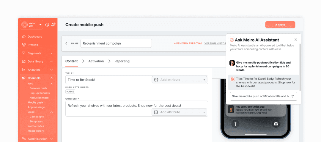 ai assistant for campaigns