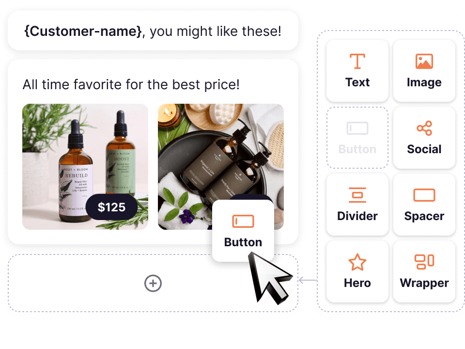 Design & send personalized emails with ease